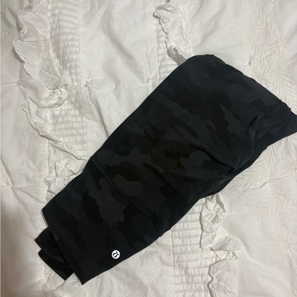 Black Camo Lululemon Align Leggings